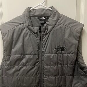 The North Face Men's Charcoal Quilted Vest